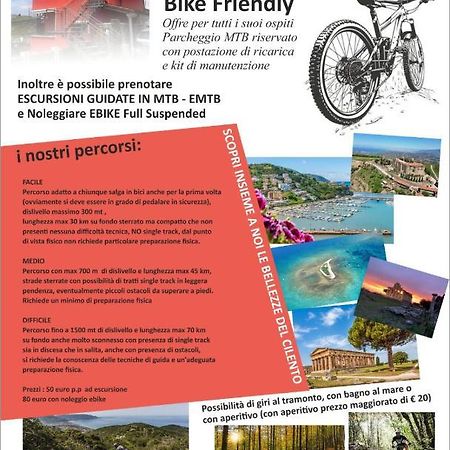 Villa Luna Rossa Agropoli Eksteriør billede